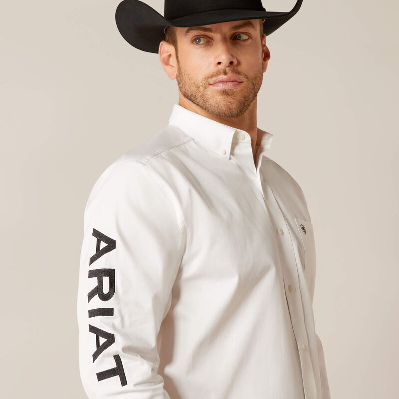 Ariat Long Sleeve Team Logo MNS