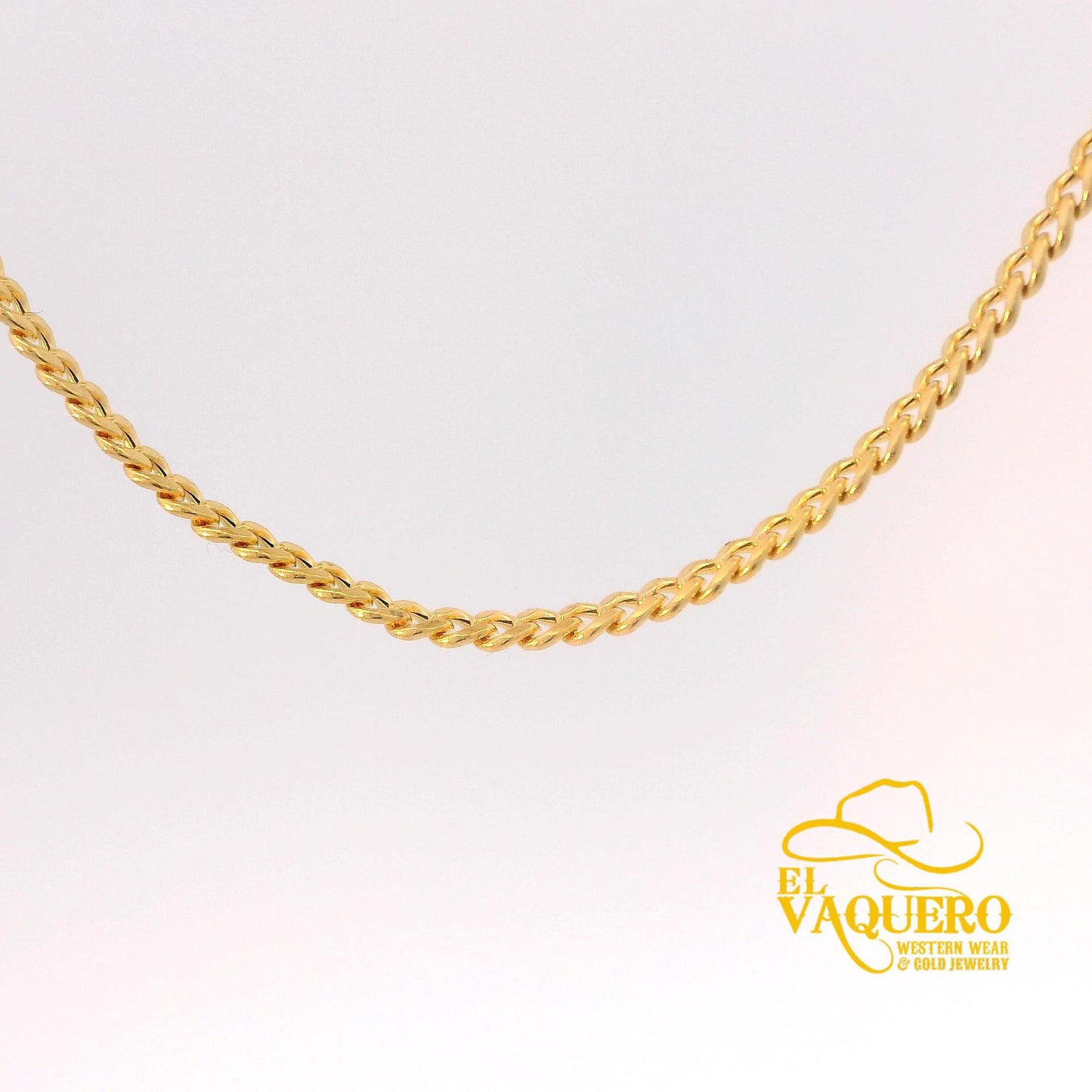 10K Gold Curb Necklace