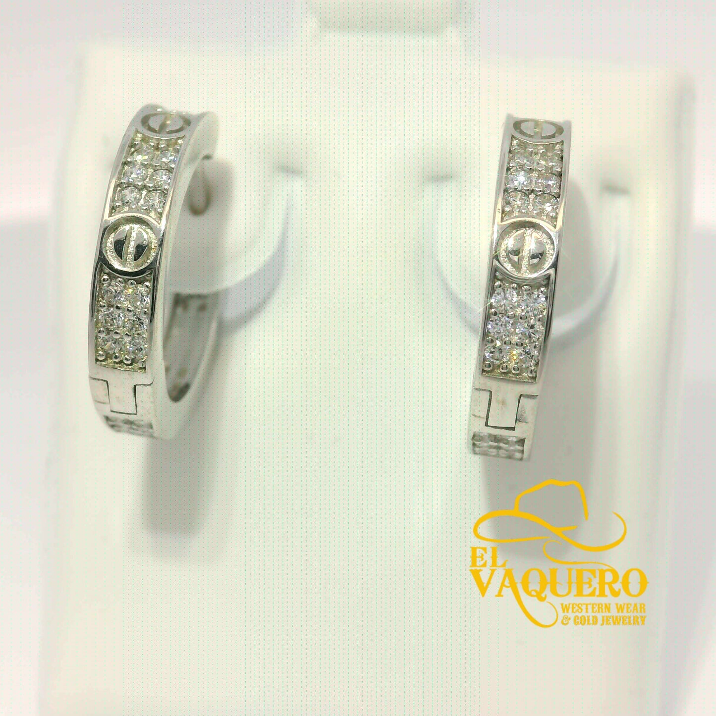 Silver 925 Hoop/ Huggie Earrings