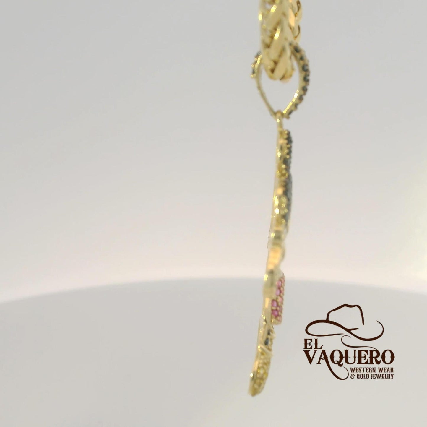 14K Gold Classic Micky Mouse Pendant