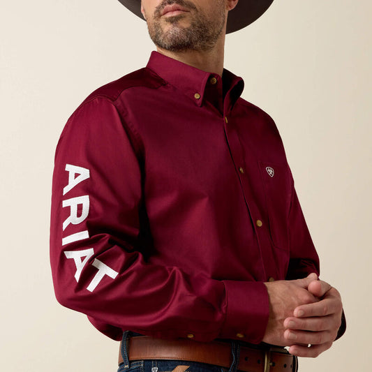 Ariat Long Sleeve Team Logo MNS