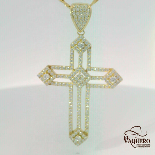 14K Gold Cross Pendant