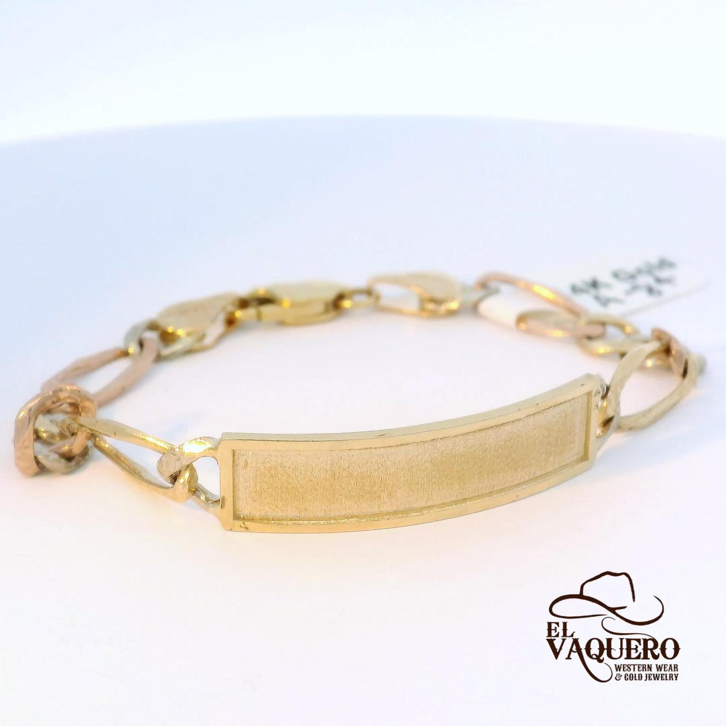 14K Gold Cuban ID Bracelet (Kids)