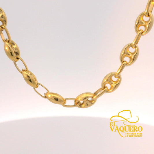 10K Gold Gucci Puff Necklace