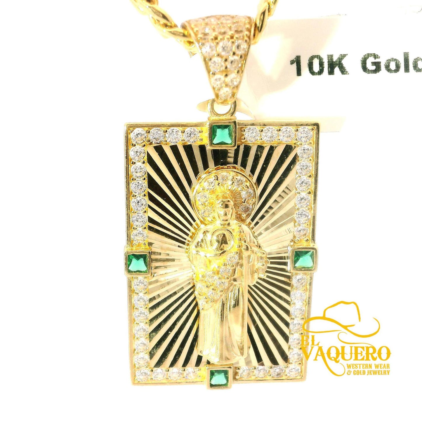 10K Gold Religious Pendants
