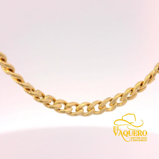 10K Gold Cuban Link Chains – Classic Necklace