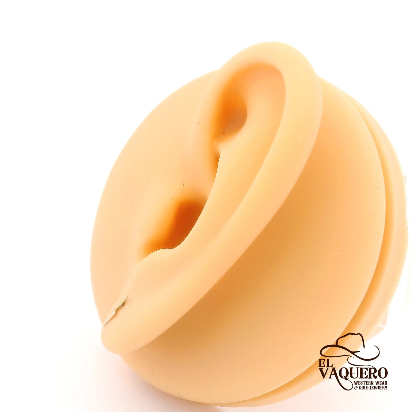 14K Gold Lightning Bolt Stud Earring