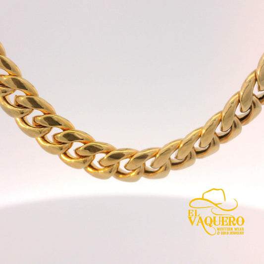 10K Gold Miami Cuban Necklace