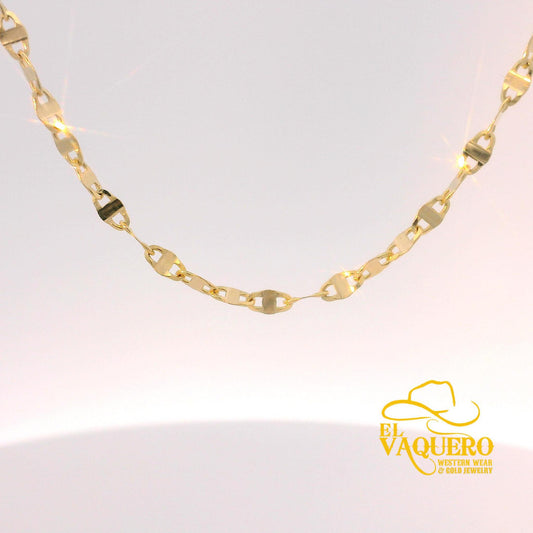 10K Gold Gucci Singapore Necklace