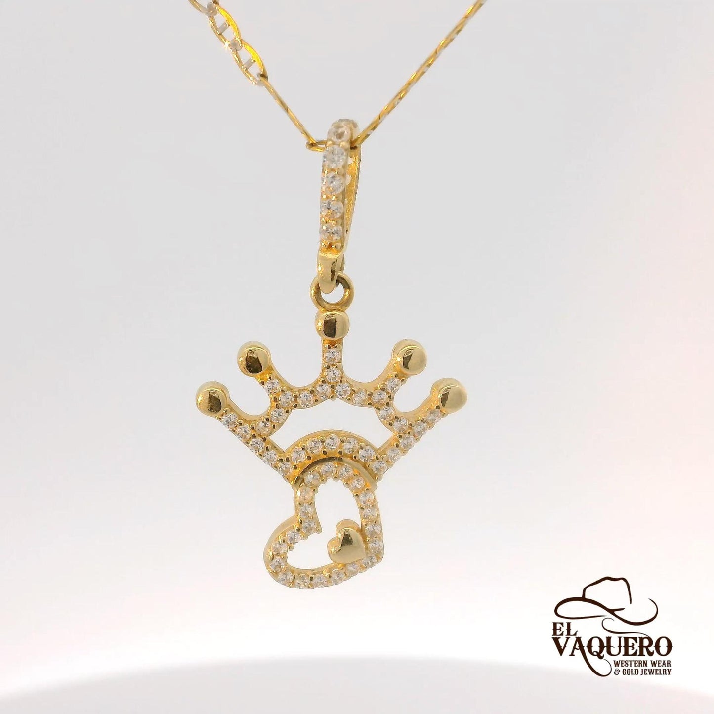 14K Gold Heart Pendant