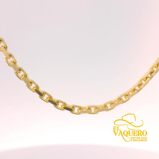 10K Gold Rollo Necklace