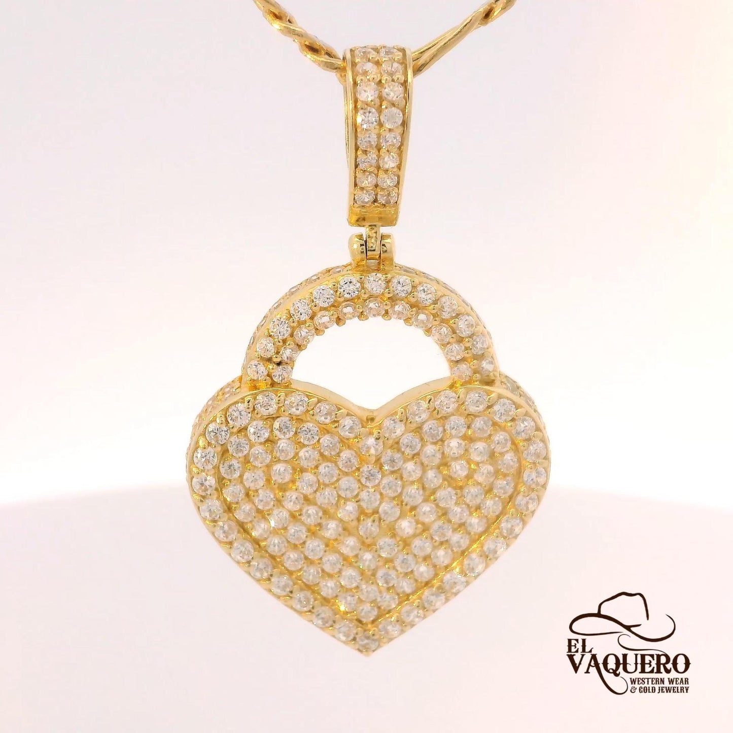 14K Gold Heart Pendant